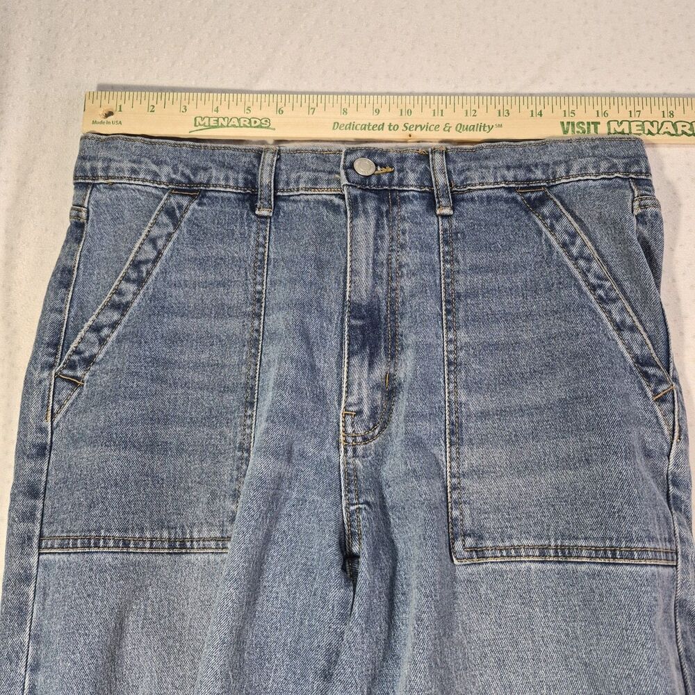 Time and Tru Light Blue Wide Leg Jeans - Picture 6 of 13